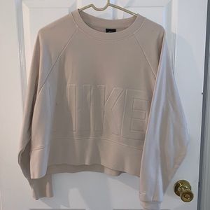 Beige Nike long sleeve